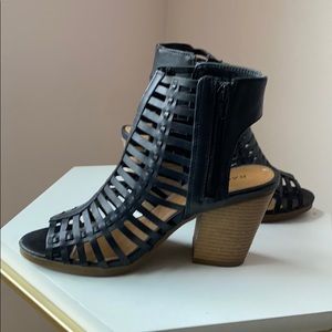 Rampage open toe mules